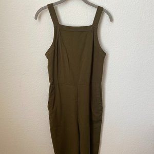 H&M Green Jumpsuit with Adjustable Straps